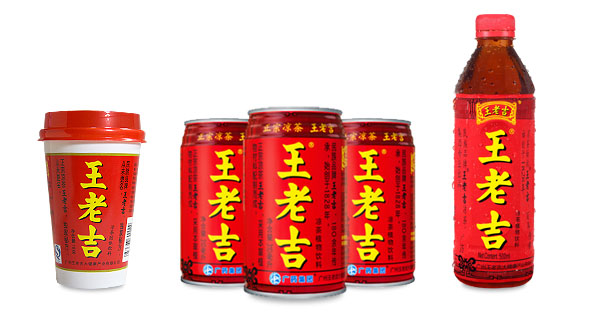 王老吉凉茶饮料在市场上常见的系列产品