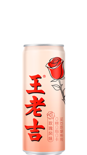 王老吉玫瑰风味罐装 310mL